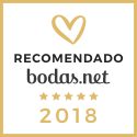 Sello de oro de Bodas.net para Jose Zaragoza - Novios 2019
