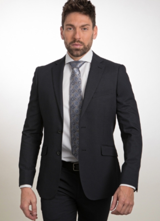 Traje negro Slim Fit de la coleccion, Jose Zaragoza moda hombre. Fabricado en España